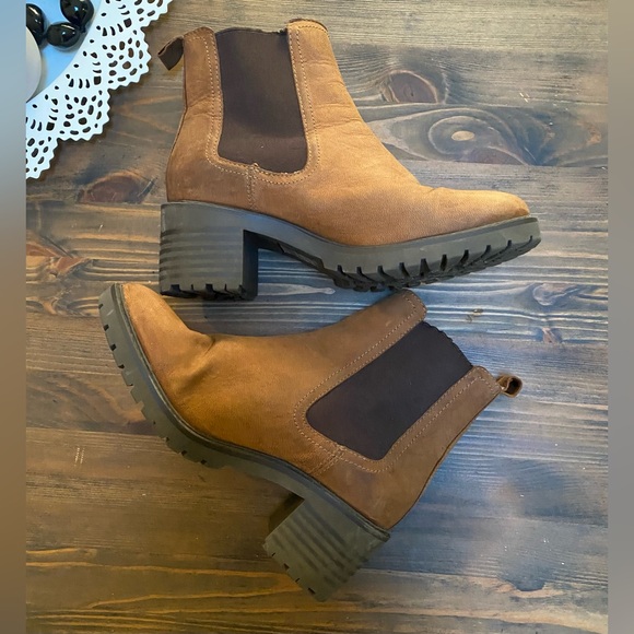 OKER WOMENS REESE COGNAC COLOUR
 BOOTS - Picture 11 of 15